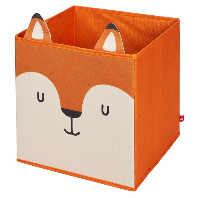 Pani&egrave;re rangement renard 31x31x31cm