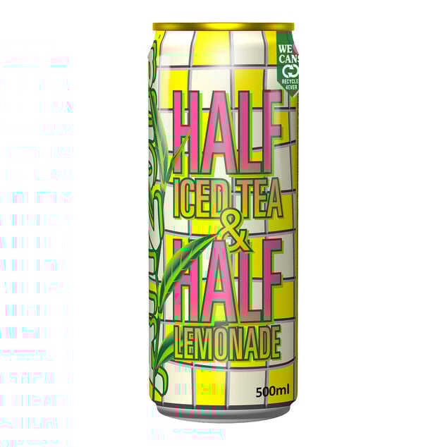 Canette boisson Arizona th&eacute; glac&eacute; citron limonade 50cl