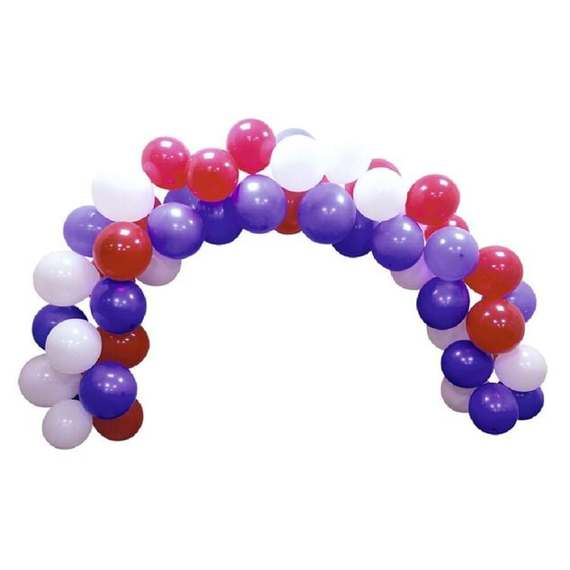 Arche &agrave; ballons France bleu blanc rouge 5m