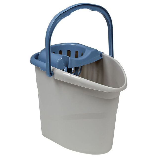 Seau gris 15 L pour serpill&egrave;re