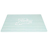 Tapis repose gamelle animaux Bon appétit plastique 32x43cm