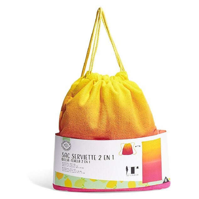 Sac serviette 2 en 1