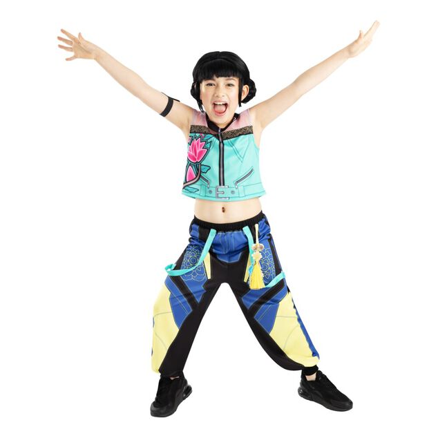 D&eacute;guisement enfant fille KPOP Zoey bleu 7/8ans