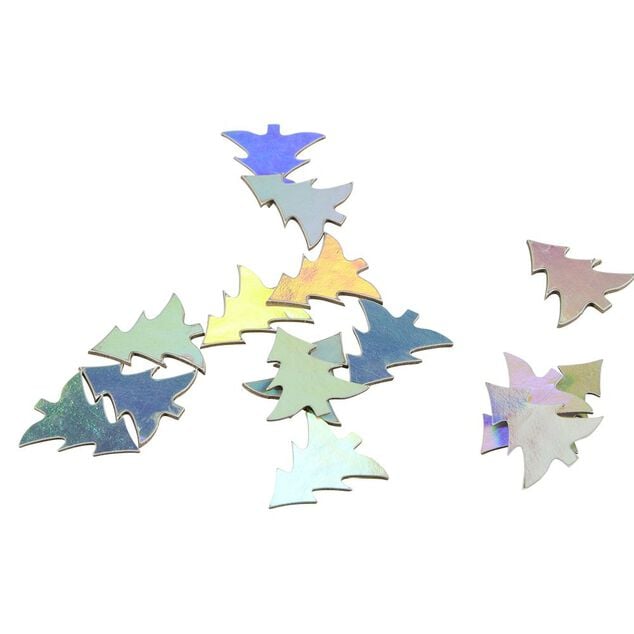 Confetti de No&euml;l brillant 4 mod&egrave;les)