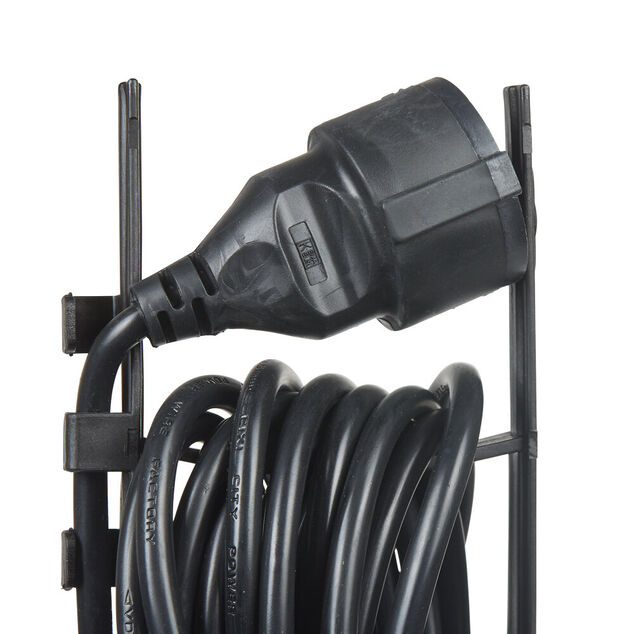 Prolongateur de prise &eacute;lectrique avec enrouleur 10 m