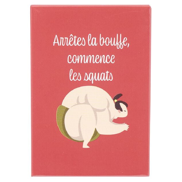 Aimant avec message humoristique