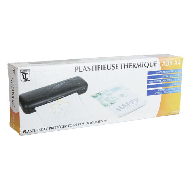Plastifieuse thermique A4 noir