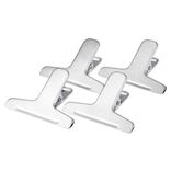 Pince &agrave; sachet inox x4