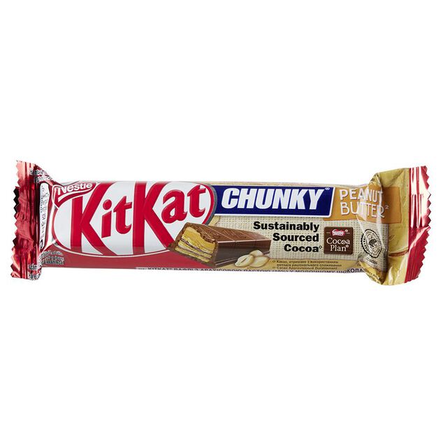 Barre chocolatée Kit Kat chunky peanut butter Nestlé 42g