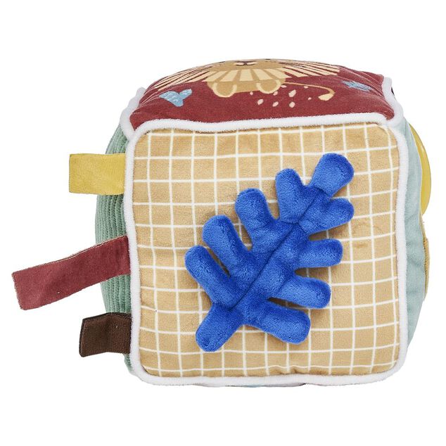 Cube d'éveil motif Lion 4 activités