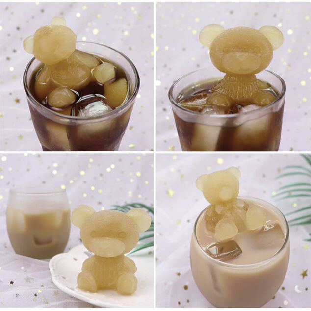 Moule à glaçon en forme d'ourson