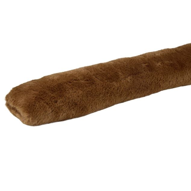 Boudin de porte effet fausse fourrure L90cm (2 mod&egrave;les)