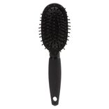 Mini brosse ronde pneumatique pvc noir