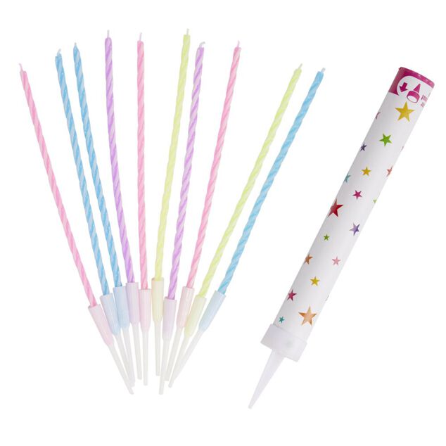 Fontaine des glaces avec 10 bougies