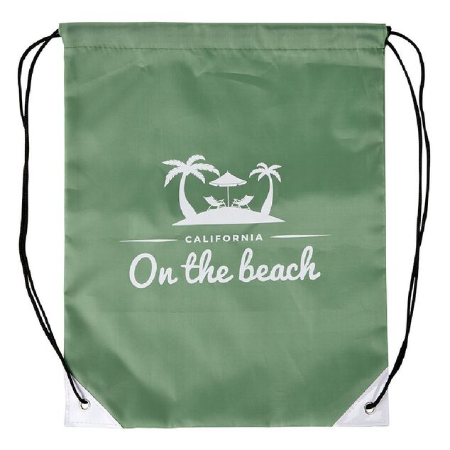 Sac à dos imprimé à cordon de resserrage