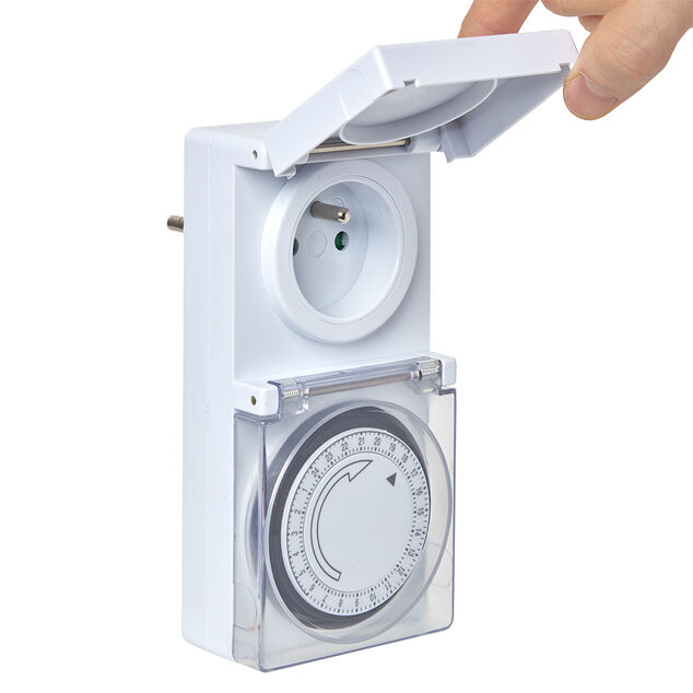 Programmateur journalier d'ext&eacute;rieur 24 H &eacute;tanche