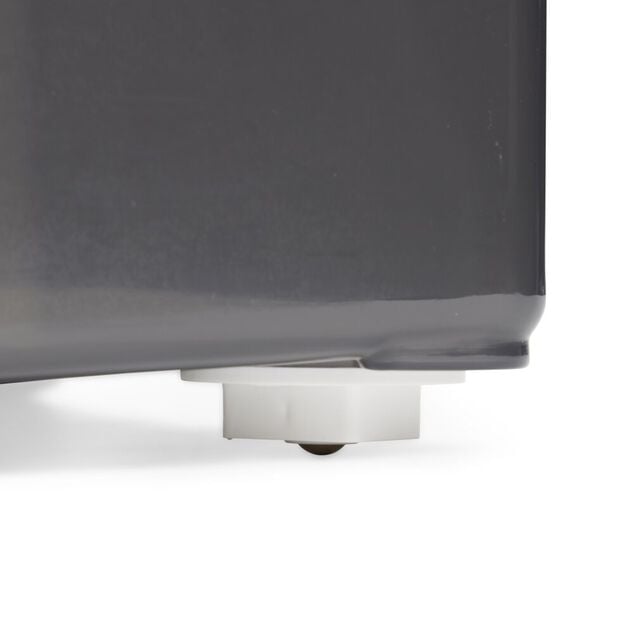 Roulette adh&eacute;sive 360&deg; universelle blanche 4 pi&egrave;ces &Oslash;4,5xH1,5cm