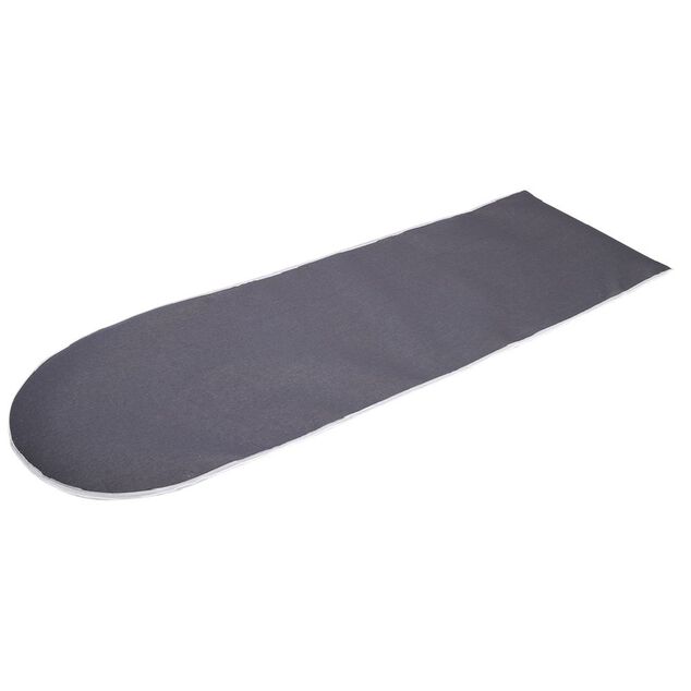 Housse de table &agrave; repasser grise L125xl43cm