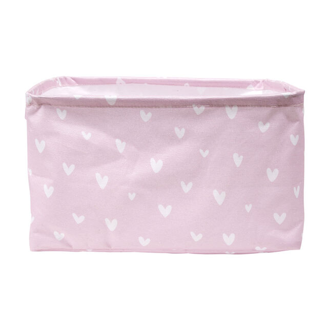 Panière de rangement tissé motif enfant 40x28xH22cm (2 modèles)