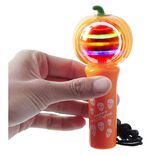 Torche tournoyante Halloween noir orange ou rose