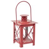 Bougeoir m&eacute;tallique lanterne