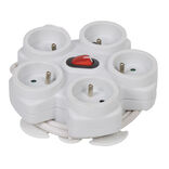 Bloc multiprise &eacute;toile 5 prises
