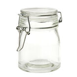 Pot &agrave; &eacute;pices en verre avec fermeture m&eacute;canique &Oslash;6,5xH9,5cm