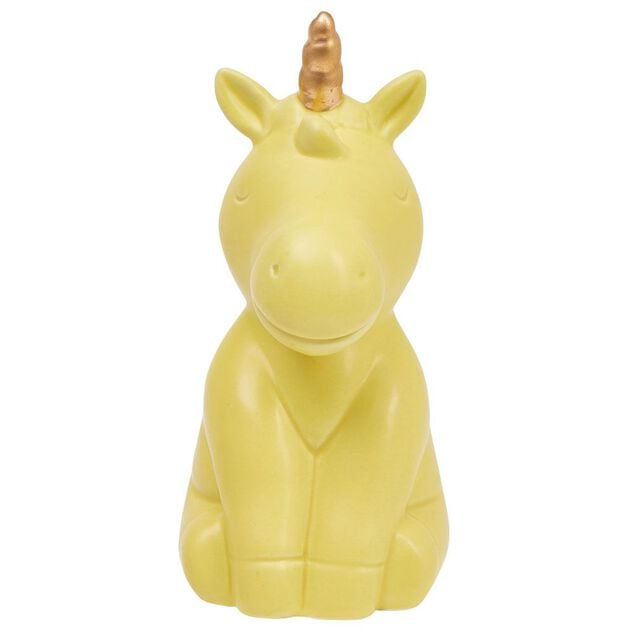 Licorne d&eacute;co c&eacute;ramique