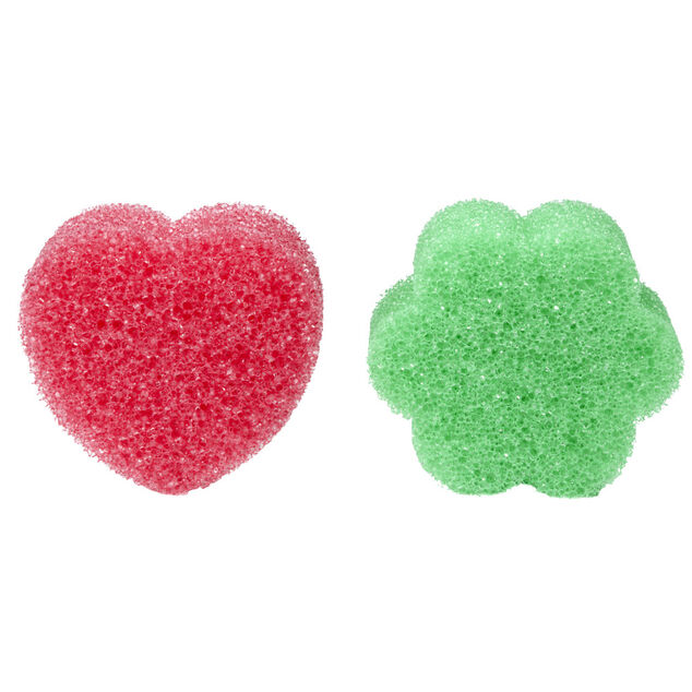 Éponge grattante anti-rayures x2 Ø10xH4cm