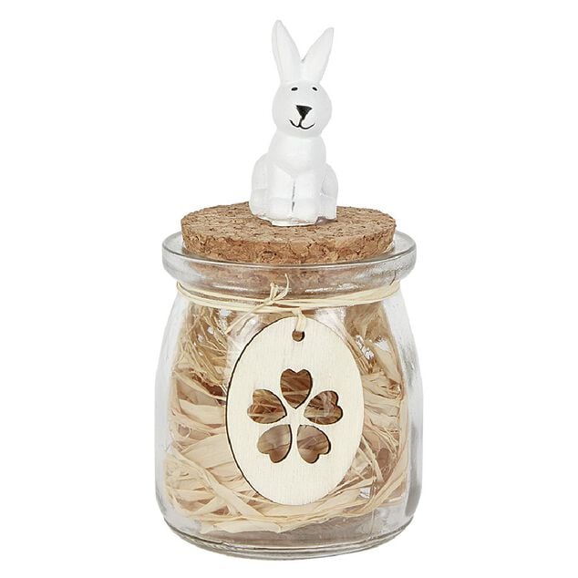 Bocal lapin d&eacute;co de P&acirc;ques