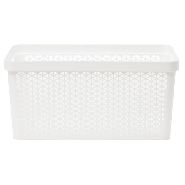 Pani&egrave;re linge 40L blanc