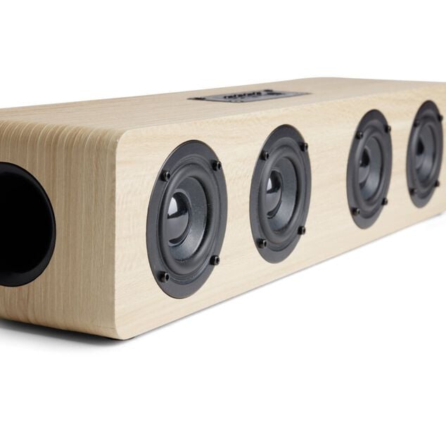 Enceinte bluetooth en bois 4 hauts parleurs 5W