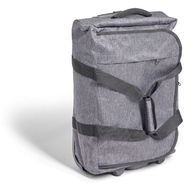 Sac de voyage cabine trolley à roulettes gris 33L