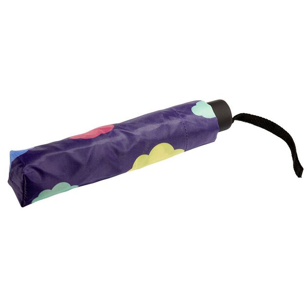 Parapluie manuel nuage bleu L28 cm