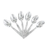 Lot de 6 cuill&egrave;res &agrave; caf&eacute;