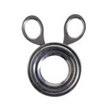 Coupe oeuf &agrave; la coque en inox