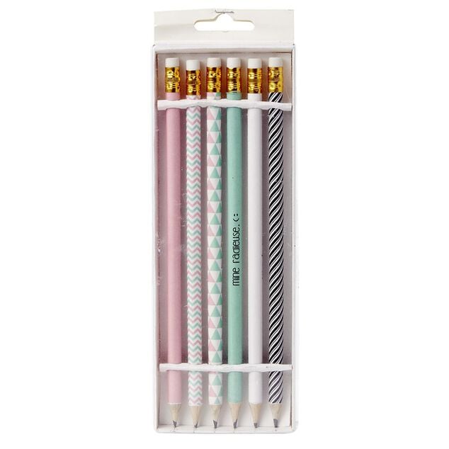 Crayons &agrave; papier x6