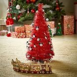 Sapin pop-up Disney Mickey rouge H60cm