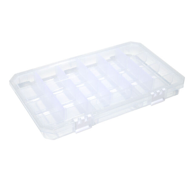 Bo&icirc;te de rangement pour vis et quincaillerie 24 compartiments 22,5x36cm