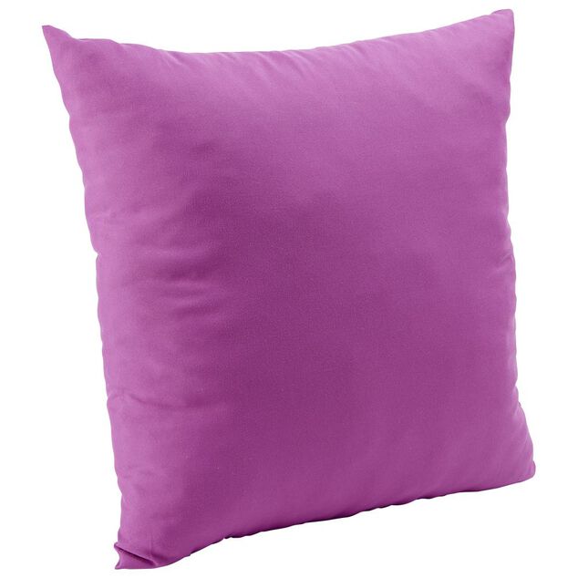 Coussin carr&eacute; uni 40x40cm