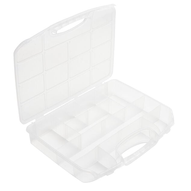 Bo&icirc;te de rangement plastique 9 compartiments 28,5x36cm