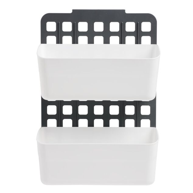 Rangement de porte ajustable gris