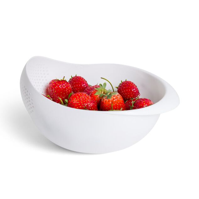 Tamis plastique blanc 22x16xH9cm