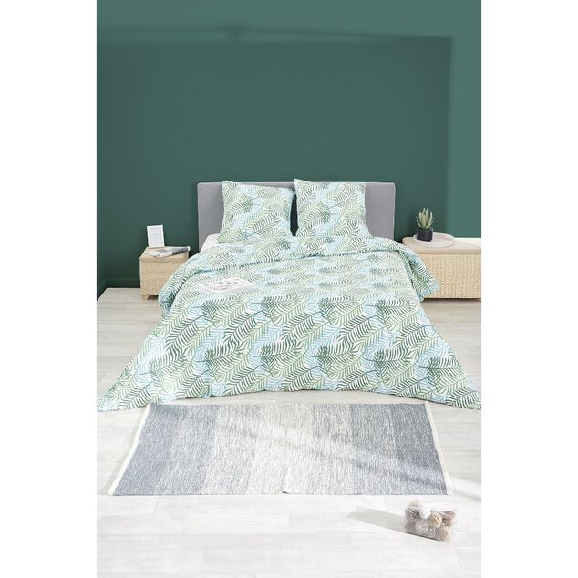 Parure de lit 2 personnes avec taies d'oreiller