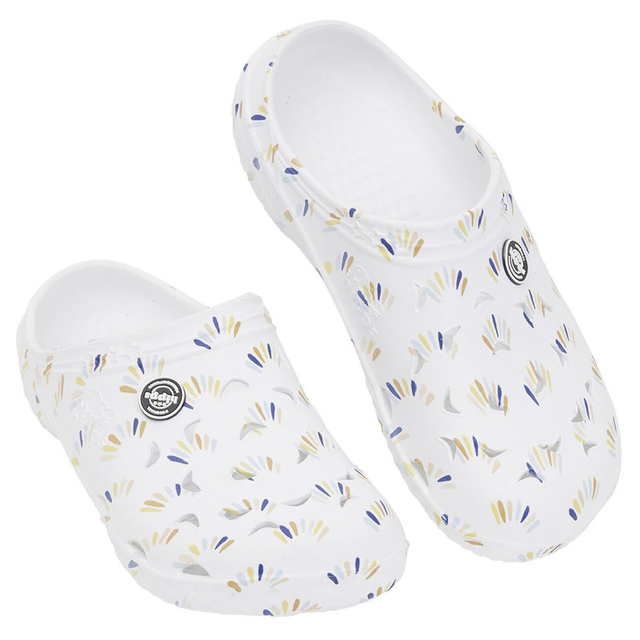 Chez Gifi Gifi Sabots Hipps Sabots Hipps Femme Plastique Blanc