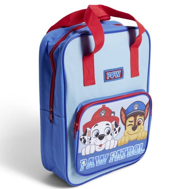 Sac &agrave; dos enfant Pat' Patrouille 23x9xH31cm polyester bleu