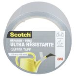 Adh&eacute;sif toile Scotch large ultra r&eacute;sistant gris