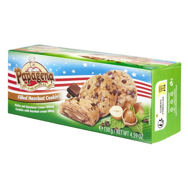 Bo&icirc;te de cookies fourr&eacute;s 130 g