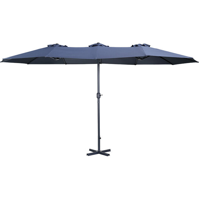 Parasol Sumba 460xH250x270cm gris