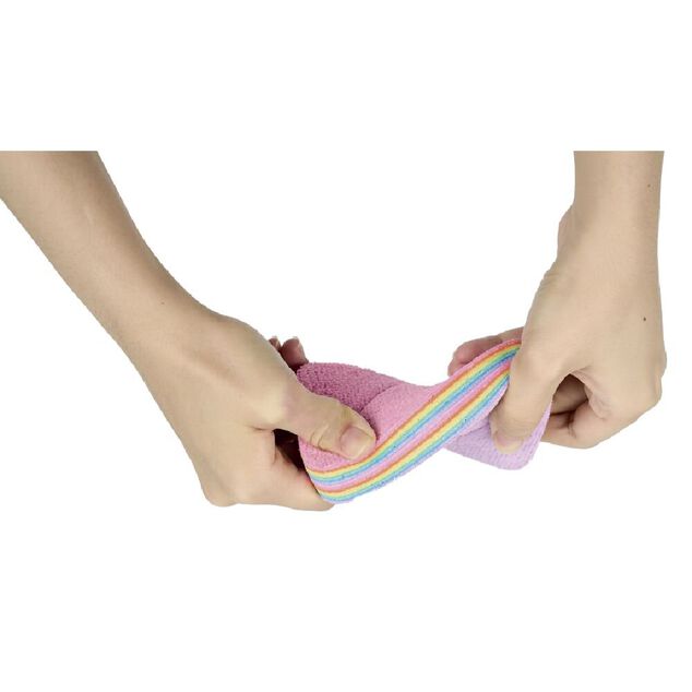 &Eacute;ponge microfibre &agrave; 12 couches 12x7cm